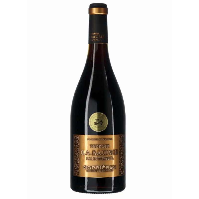 Terroir La Baume Saint Paul Corbieres Rotwein (750ml) von La Baume bei Araxxon - Hochwertiges griechisches Produkt. Terroir La Baume Saint Paul Corbieres Rotwein (750ml) από La Baume στο Araxxon - Αυθεντικό ελληνικό προϊόν.